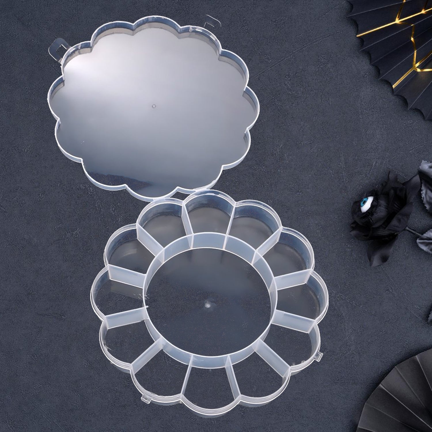 Flower Shaped Multipurpose Storage Box