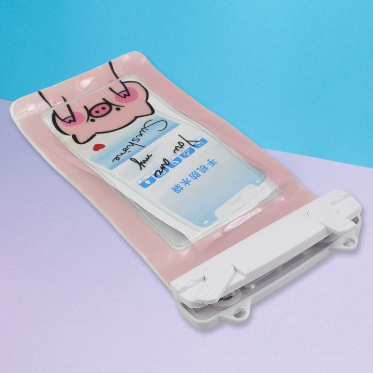 Waterproof Pouch Lock Mobile Cover Underwater Mobile Case For All Type Mobile Phone (1 Pc)