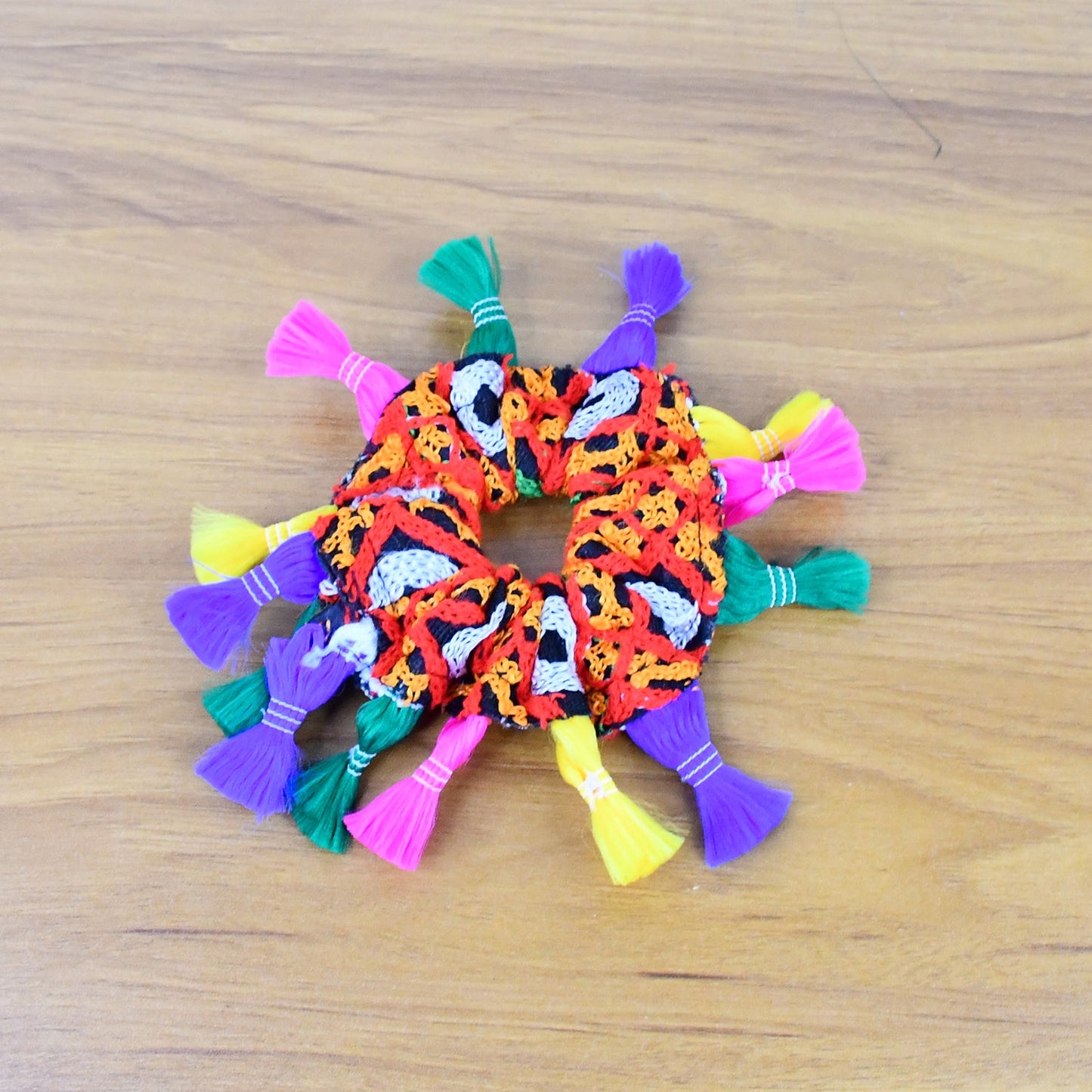 Traditional Multicolor Navratri Hair Bun (1 Pc)