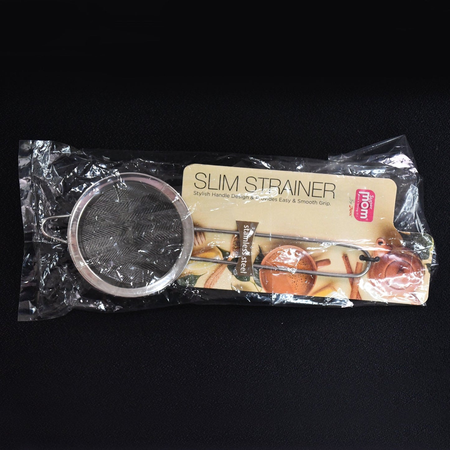 Supermom Slim Stainless Steel Strainer (1 Pc)