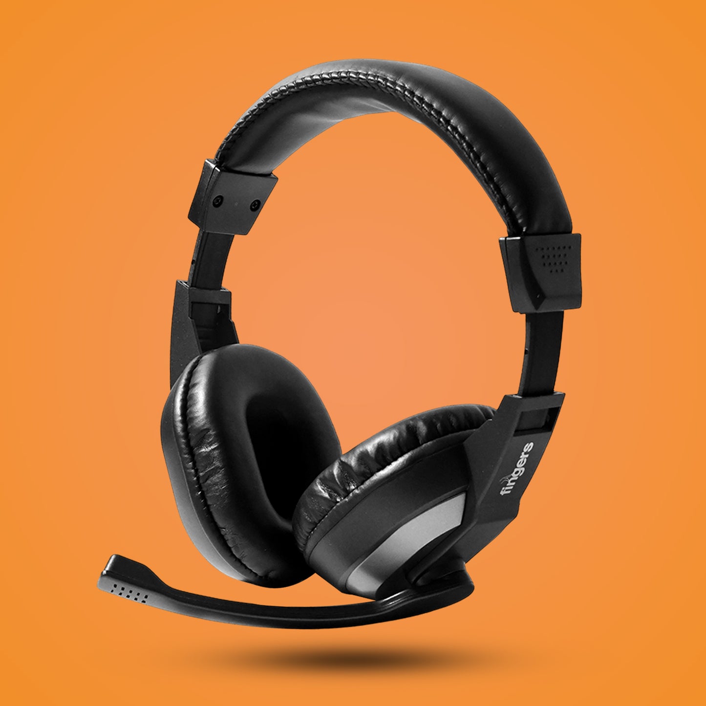 Wired Headset With Adjustable Headband Noise-isolating Mic Set