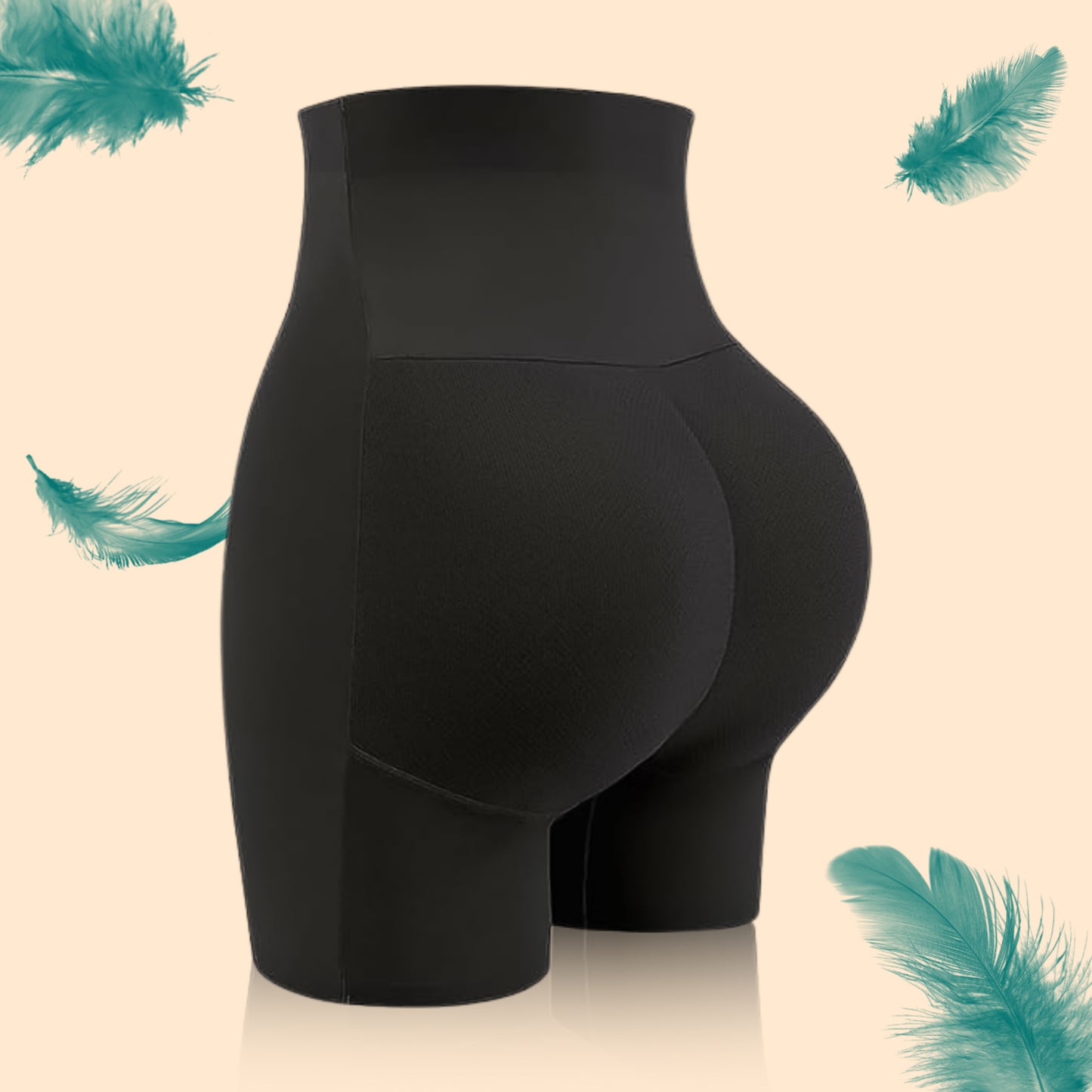 Womens Butt Lifter Padded Underwear Hip Pads Body Shaper Control Knickers Hip Pad (1 Pc Large)