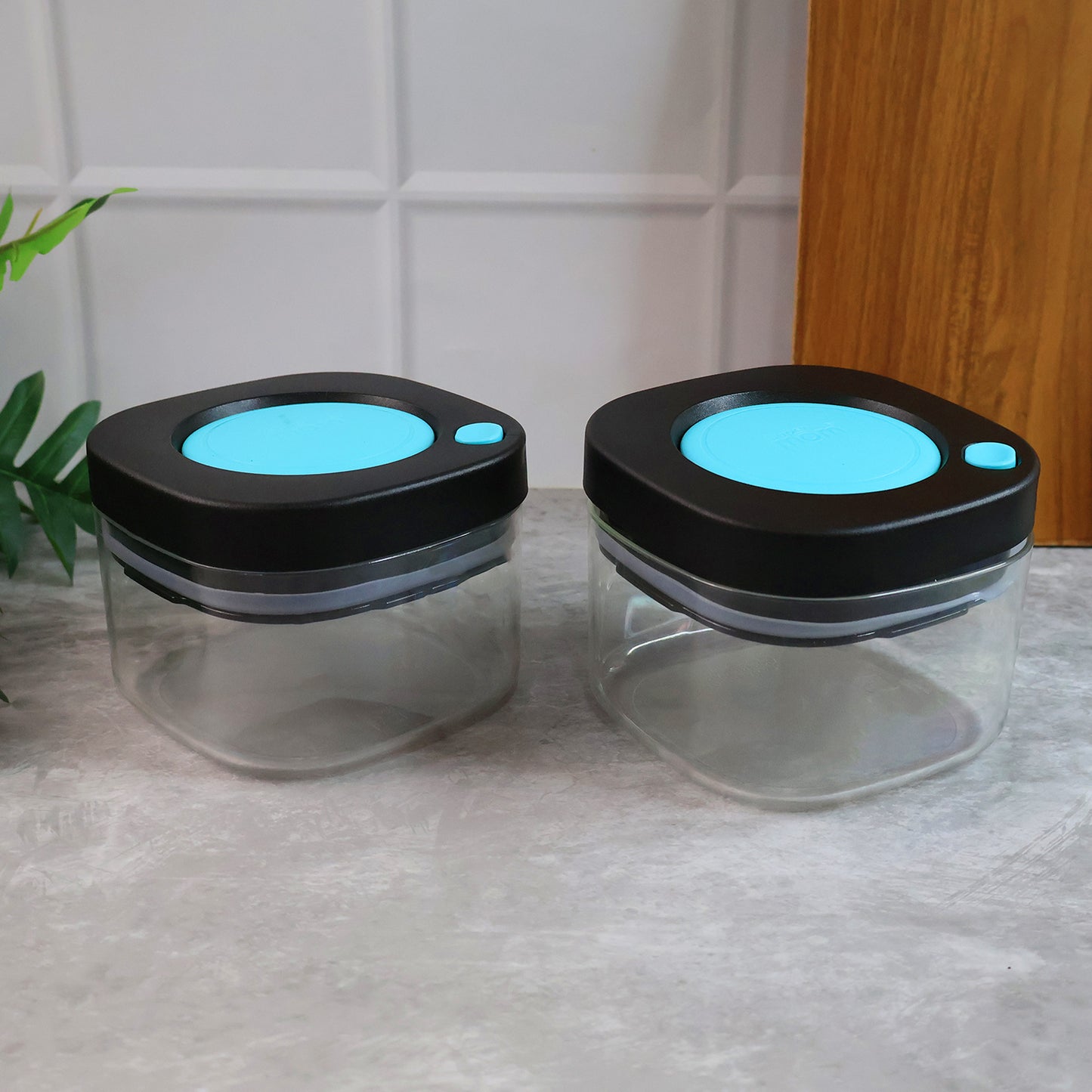 Supermom Airtight Kitchen Storage Containers (2 Pc Set 500 Ml)