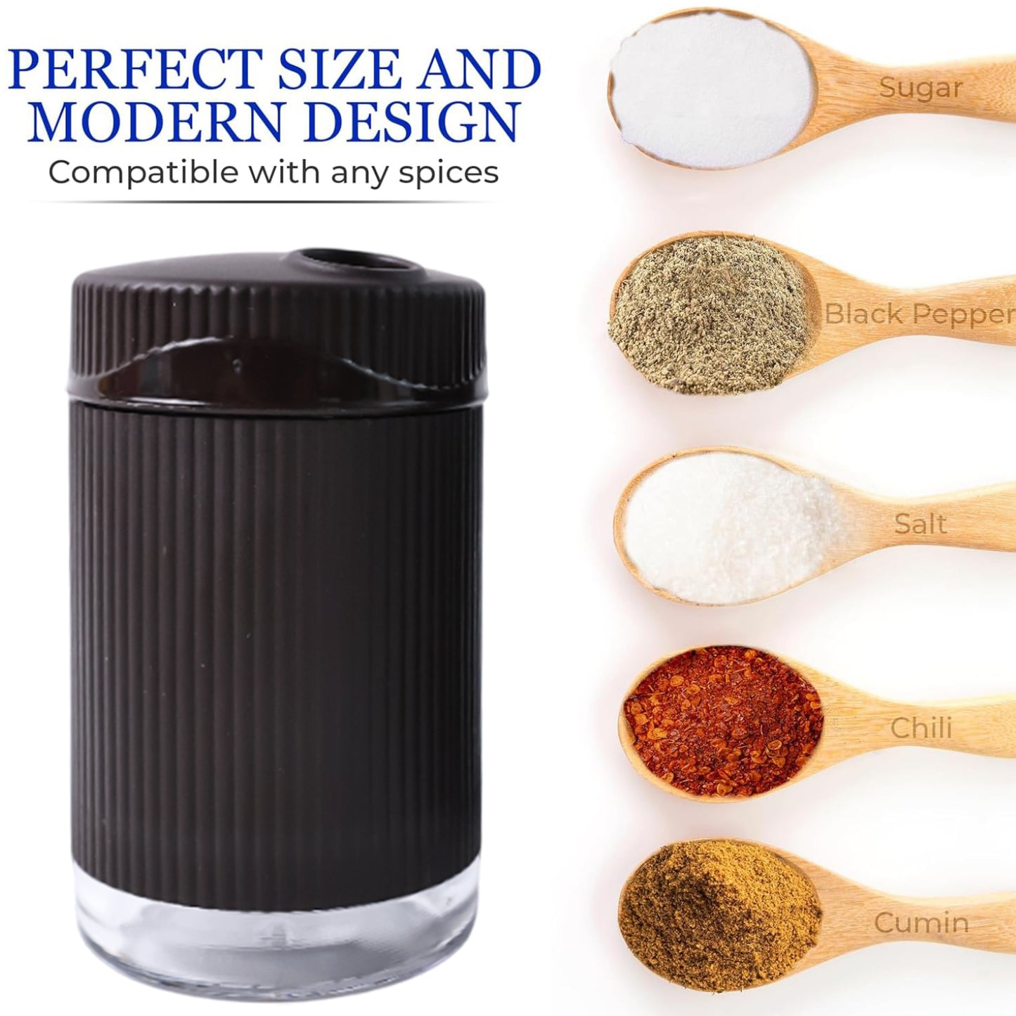 Supermom Linoo Salt Pepper Dispenser Set (2 Pc)