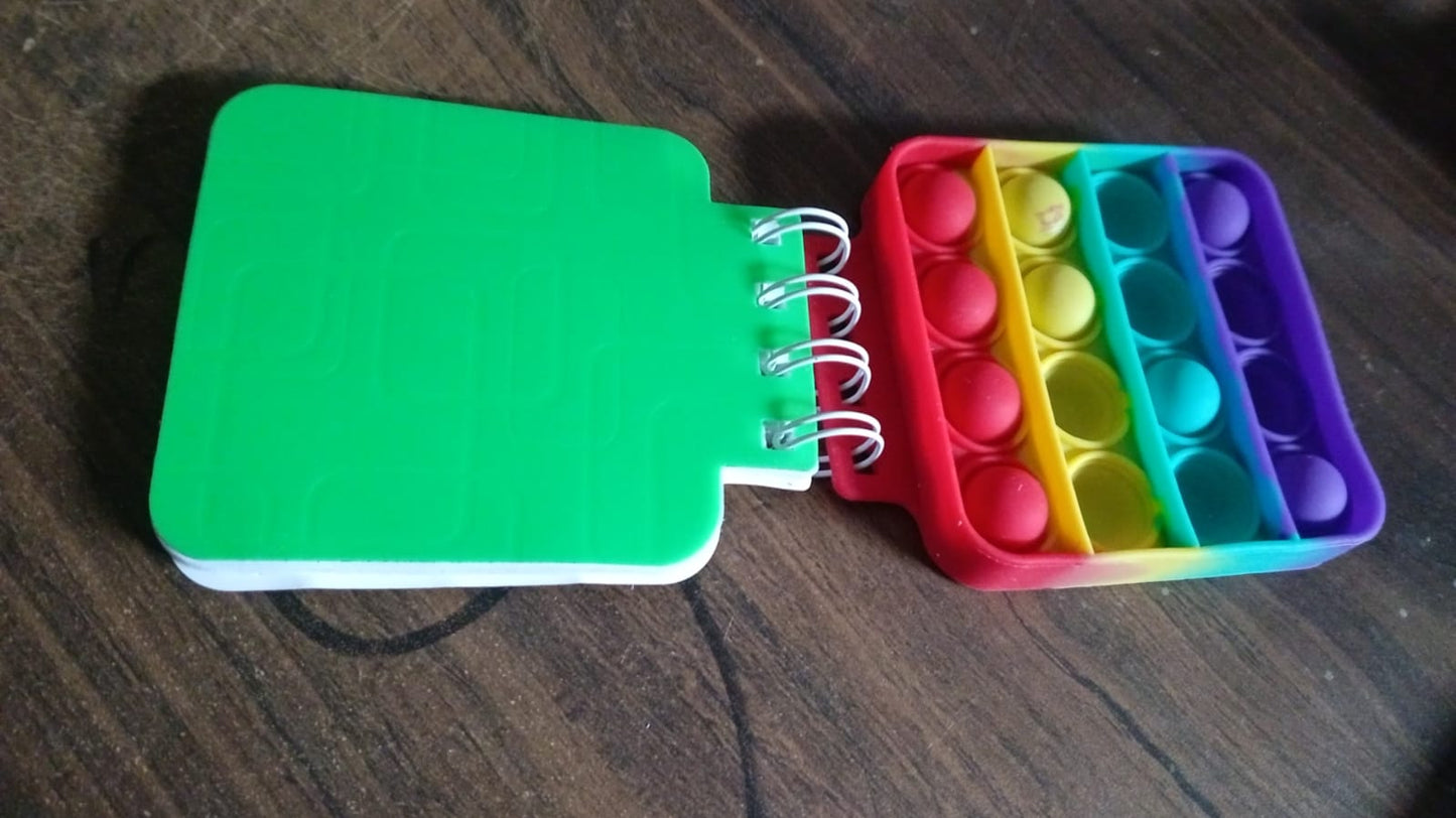 It fidget toy notebook