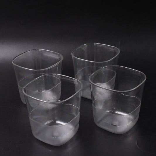 Transparent Stylish Premium Jug With Elegant Handle (2000 Ml Jug Approx 4 Pcs Plastic Glass)