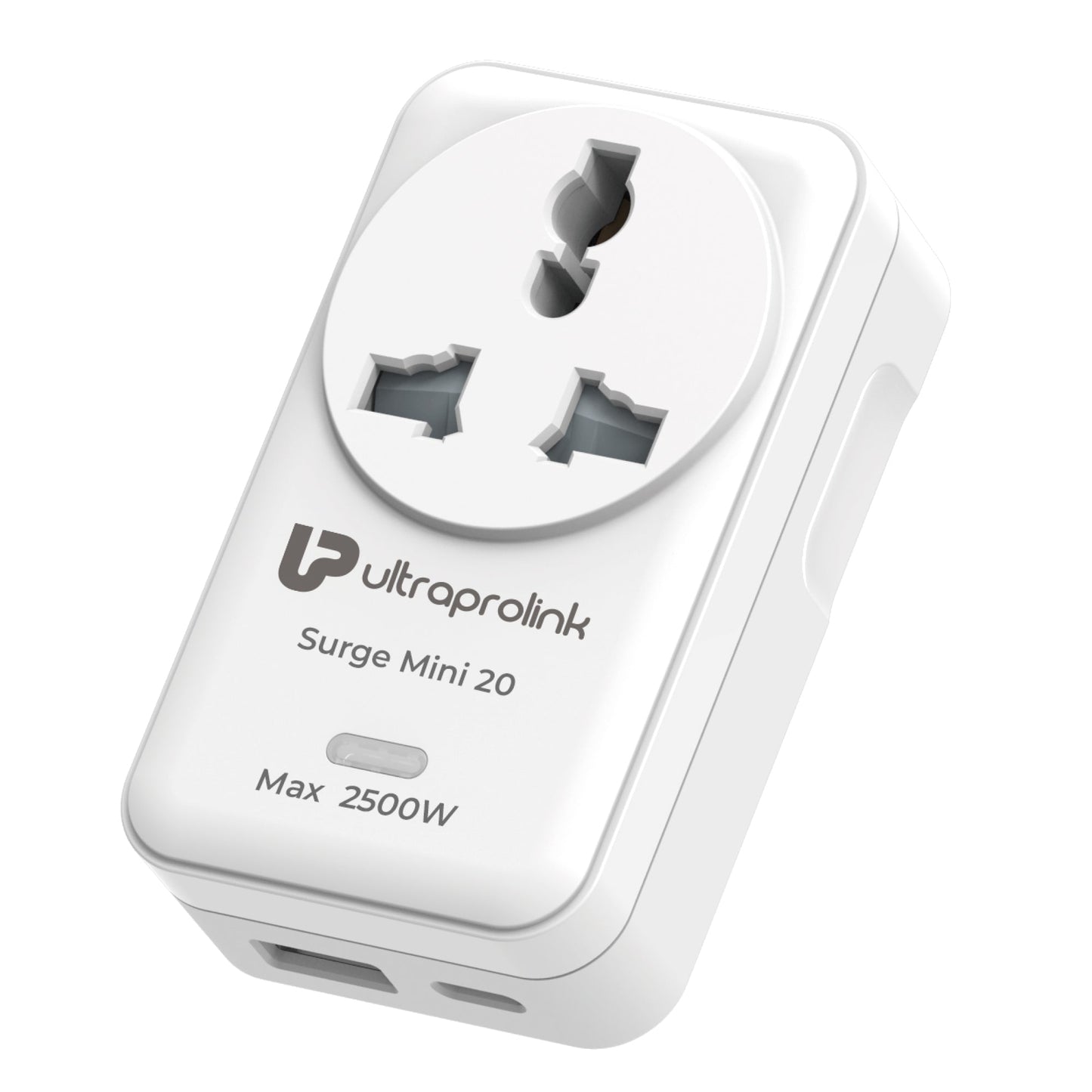 Surge Mini 20 Universal Socket with Surge Protection & QC 18W + PD 20W Charger UM1188