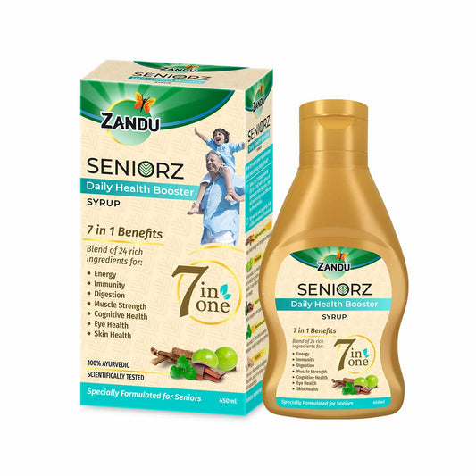 Seniorz Daily Health Booster Syrup for Old Age Immunity & Energy (450ml)