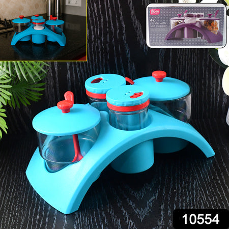 Supermom 4x Pickle With Salt Pepper Storage Set