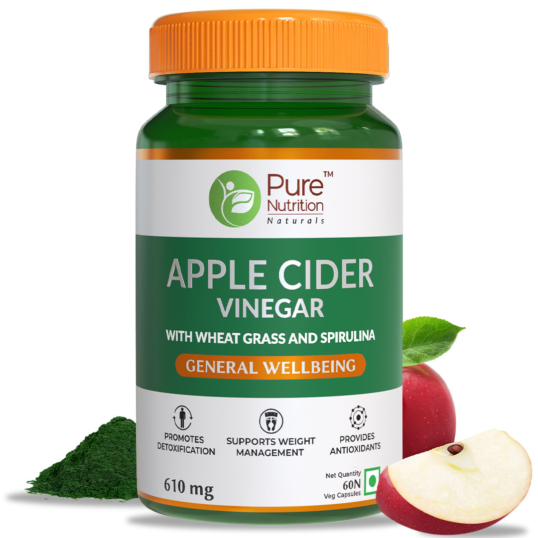 Pure Nutrition Apple Cider Vinegar Capsules - 60Caps