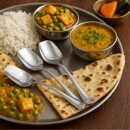 Stainless Steel Ice-cream Spoon - (3 Pc Set)