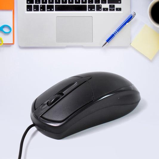 Computer Laptop Wired Optical Mouse M- 045 (1 Pc)