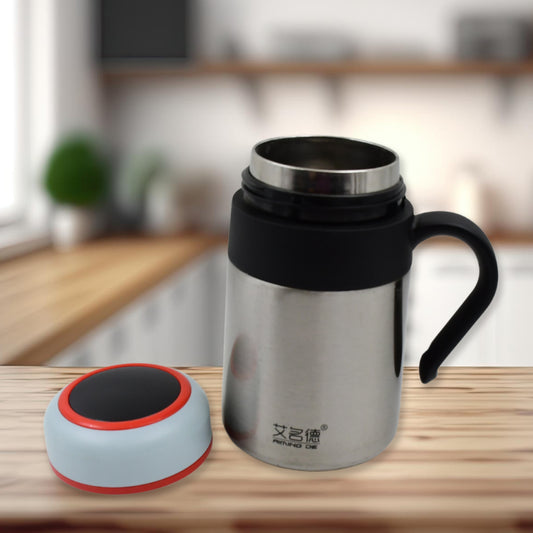 Stainless Steel Mug Bottle Vacuum Insulated Cup With Handle Small Cup (420 Ml)