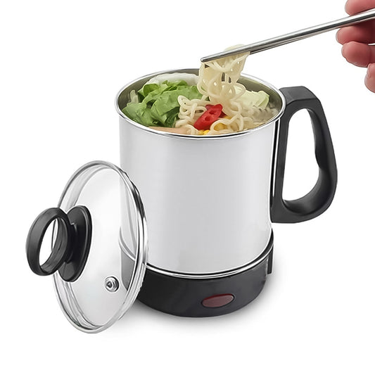 Soup Pot With Lid Stainless Steel Multi Cooker Kettle (800w 2.5 Ltr.)