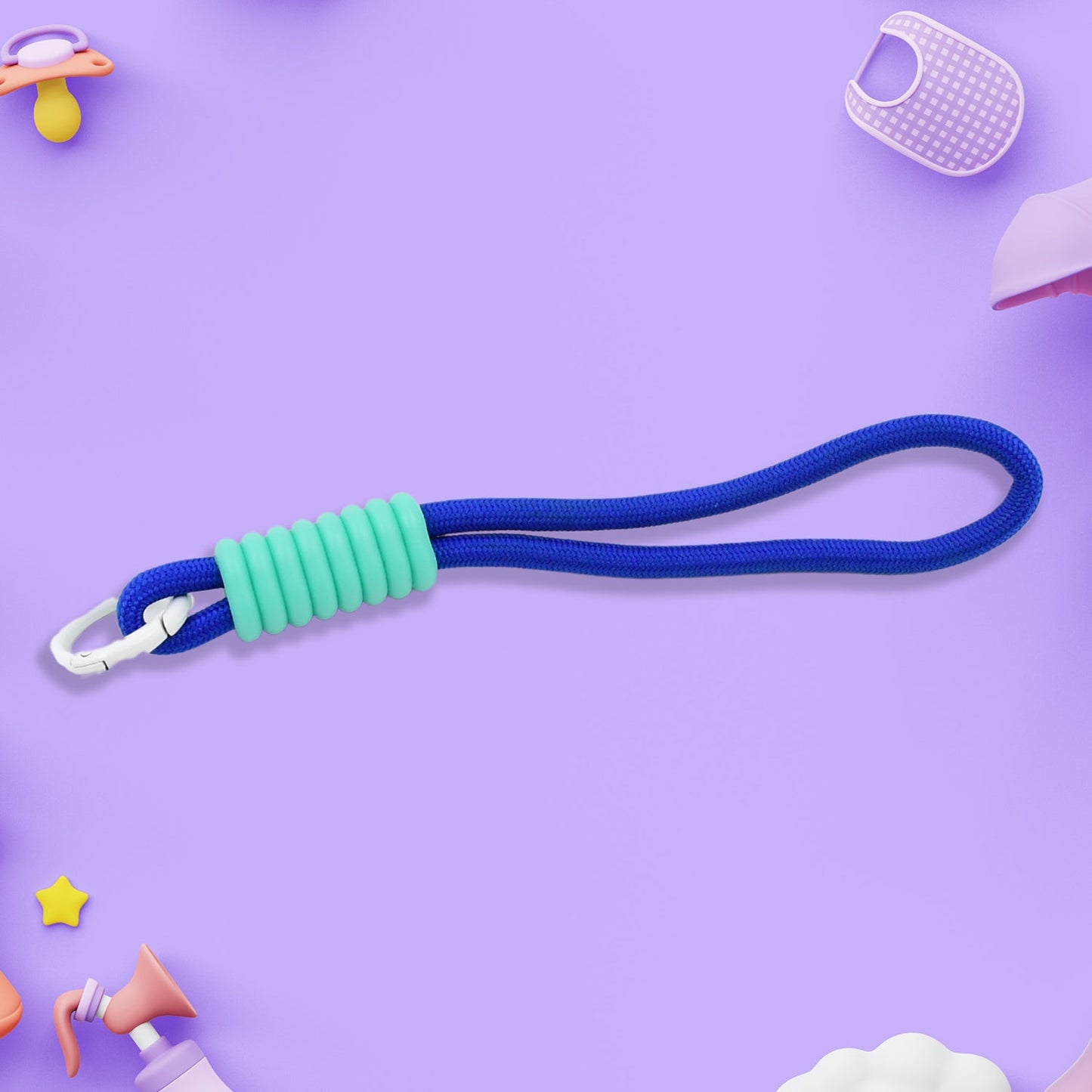 Wrist strap attached to keychain