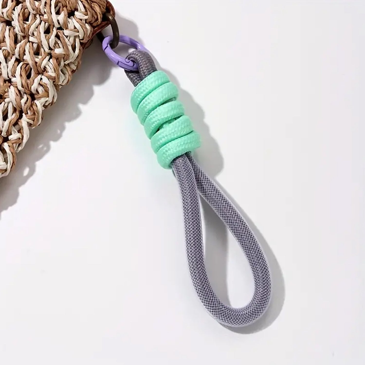 Close-up nylon wrist strap with buckle
