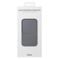 SAMSUNGg Wireless Charger Duo EP-P5400BBEGIN with 15W of Fast Charging Support (Dark Gray)