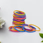 Strong & Reusable Rubber Bands: Multicolor for Office, Home & School (1.5 Inch 100 GM), Hair accessories