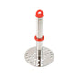 Stainless Steel Potato Masher With Ergonomic Handle (17cm  1 Pc)