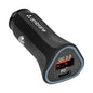 Ambrane Impulz C11 C2C 38W Dual Port QC & PD Car Charger