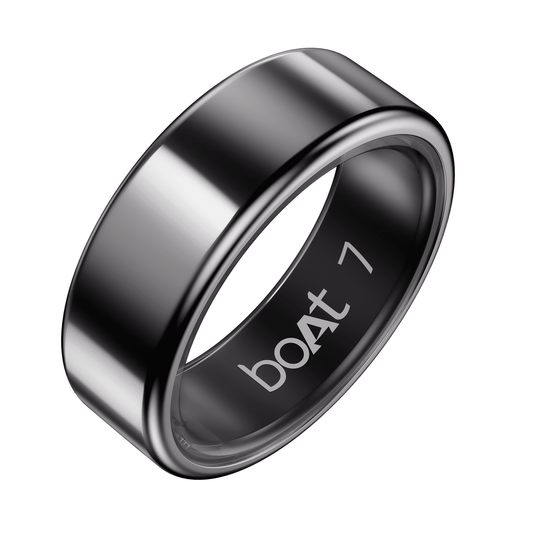 Smart Ring Active Plus | Smart Ring with Health Monitoring, Wireless Charging, Stainless Steel Build