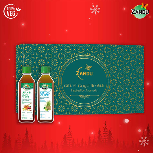 Zandu Wellbeing Juice Gift Pack - Gift Health & Joy
