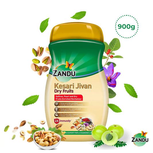 Zandu Kesari Jivan Dry Fruits | Ayurvedic Revitalizer with Dry Fruits for Energy & Heart Health