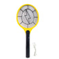Yellow Rechargeable Electric Mosquito Killer Racket With Cable