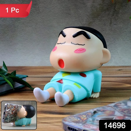 Cute Cartoon Figurine Mobile Phone Stand - (1 Pc)