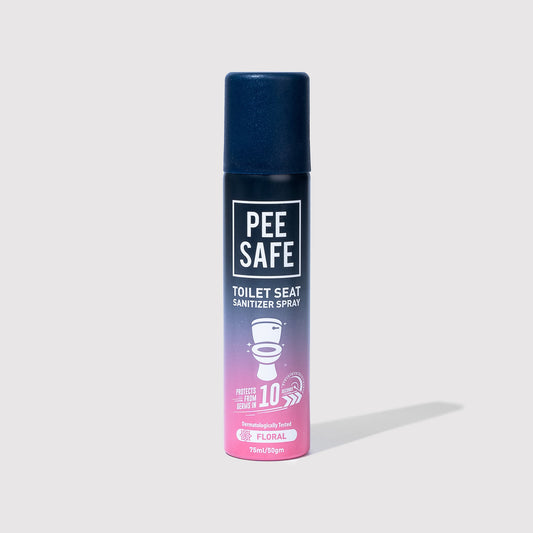 Toilet Seat Sanitizer Spray (Floral) - 75 ML - BYOC