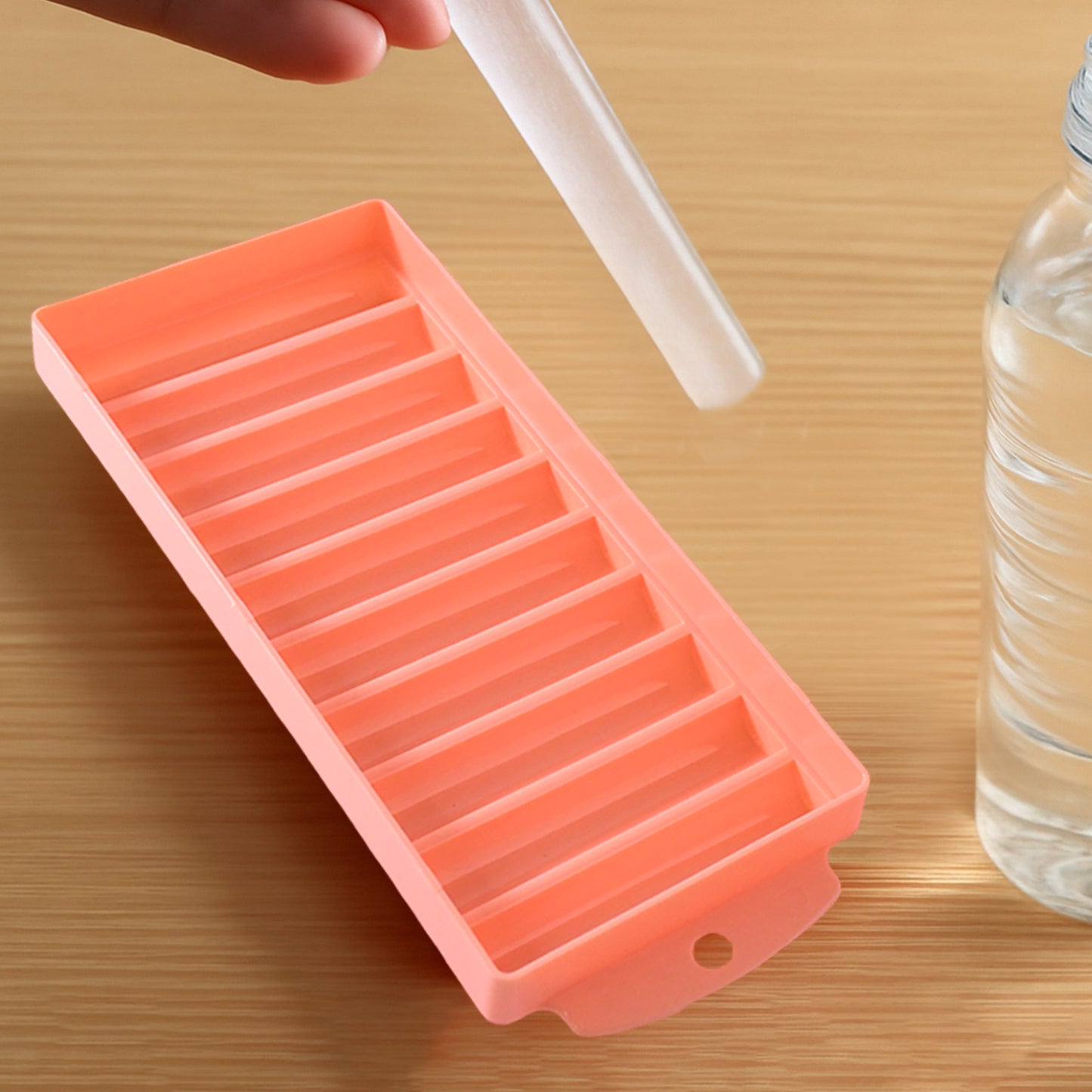 Compact Plastic Ice Stick Tray (2 Pc)