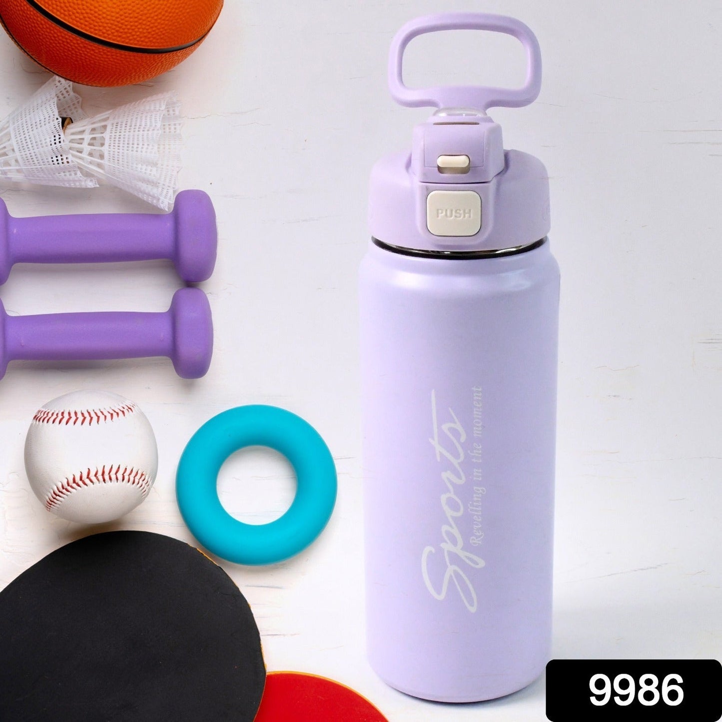 Stainless Steel Insulated Vacuum Water Bottle (600 ml Approx)