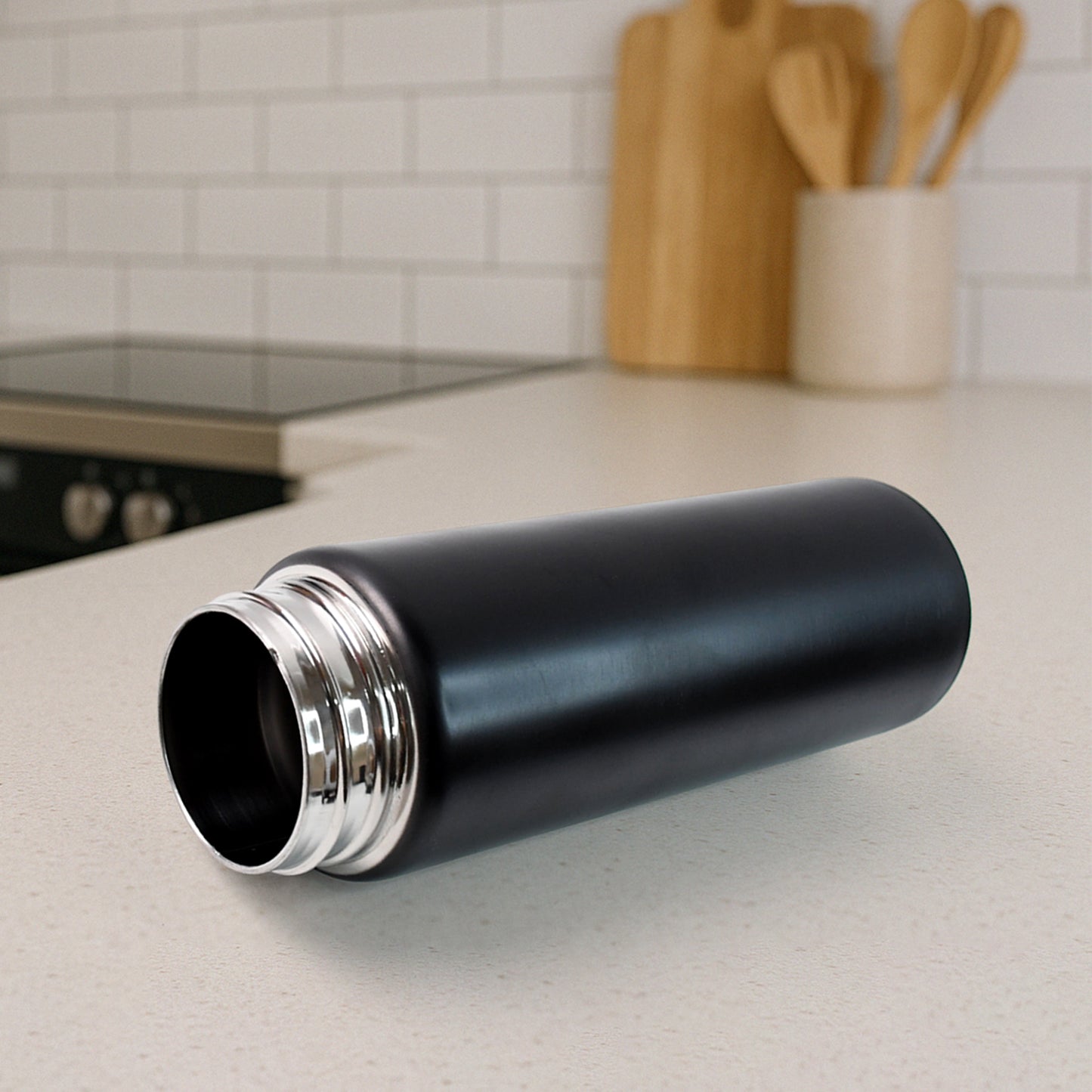 Stainless Steel Sports Water Bottle (Approx 500ml)