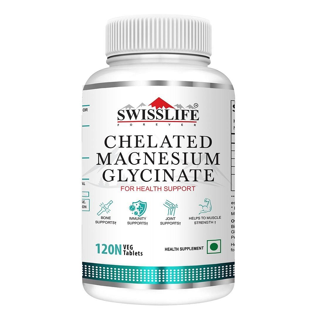 SWISSLIFE FOREVER Chelated Magnesium Glycinate Tablets | chelate