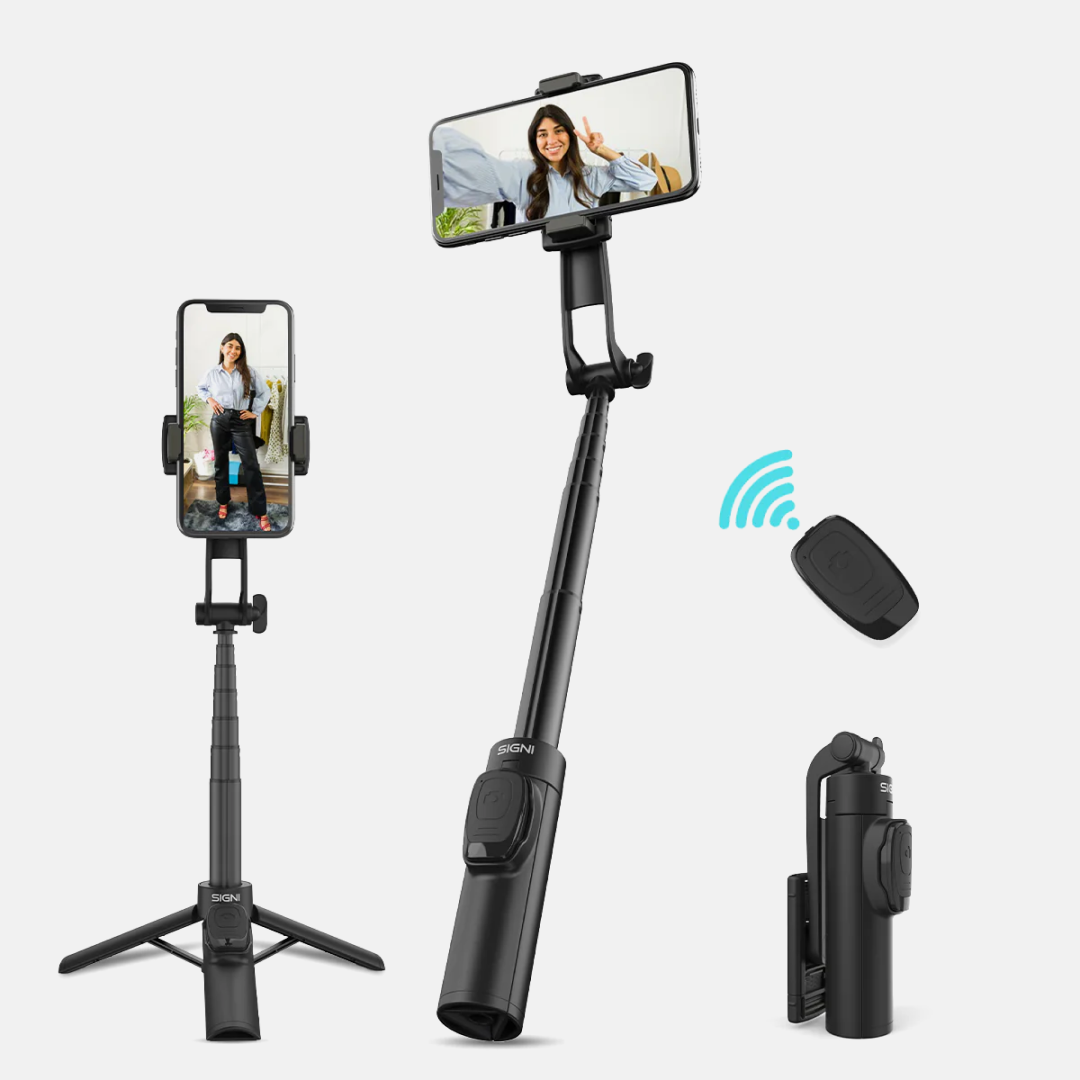 SIGNIPOD Compact Tripod/Selfie Stick- 0.75M