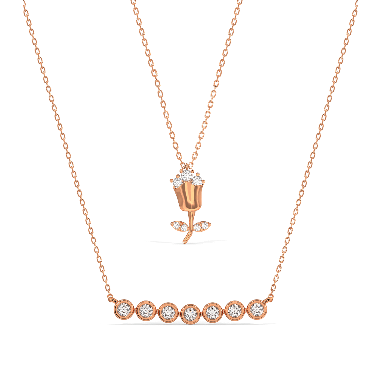 Subtle Grace & Rosalind Necklace Set