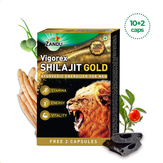 Vigorex Shilajit Gold (10+2 Caps)